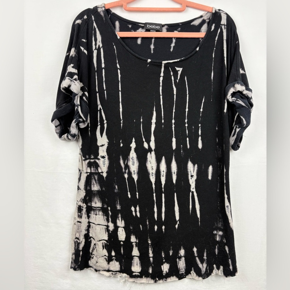 Bebe Tie-Dye Top